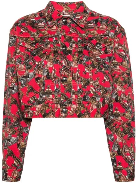 Vivienne Westwood куртка Marlene с логотипом Orb, зеленый