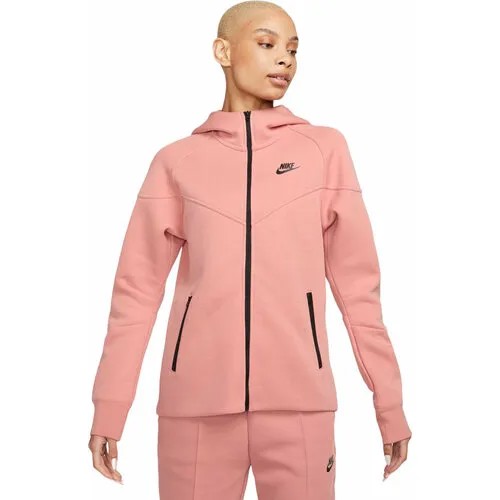 Толстовка спортивная NIKE Sportswear Tech Fleece Windrunner Full-Zip Hoodie, размер L, , розовый