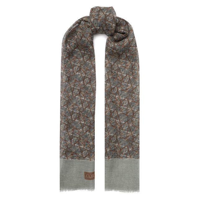 Льняной шарф Corneliani