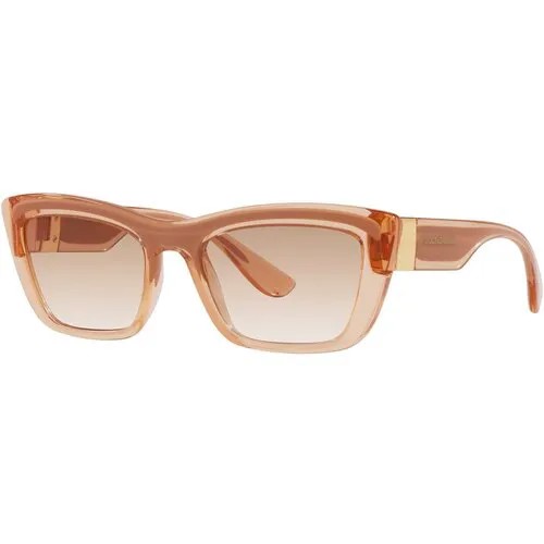 Солнцезащитные очки DOLCE & GABBANA DG 6171 32843B, коричневый, бежевый