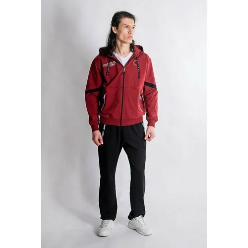 Костюм Bilcee , размер 50 , бордовый, черный