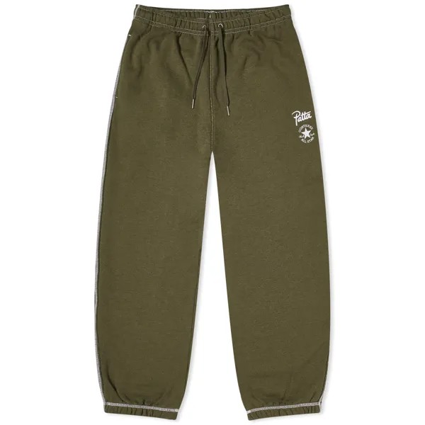 Спортивные брюки Converse X Pattas, цвет Utility Green Heather