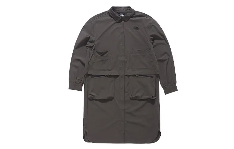 Платье с длинными рукавами серии UE Urban Replacement, женское, зеленое The North Face