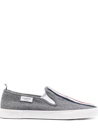 Thom Browne слипоны с полосками RWB