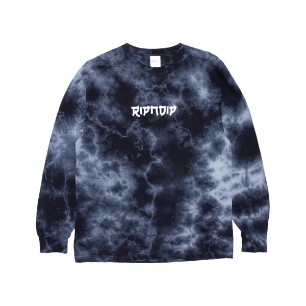 Лонгслив RIPNDIP Master Nermal San Long Sleeve Black Lightning Wash 2022