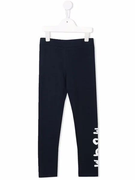 MSGM Kids легинсы с логотипом