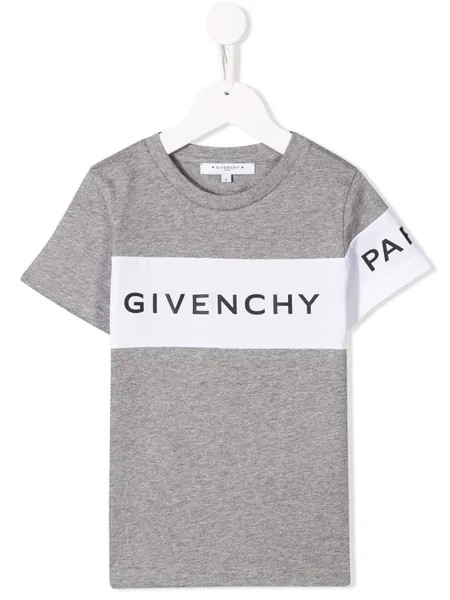 Givenchy Kids футболка с логотипом