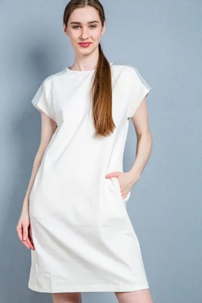 Платье женское Samo W3124 (S, Молочный)