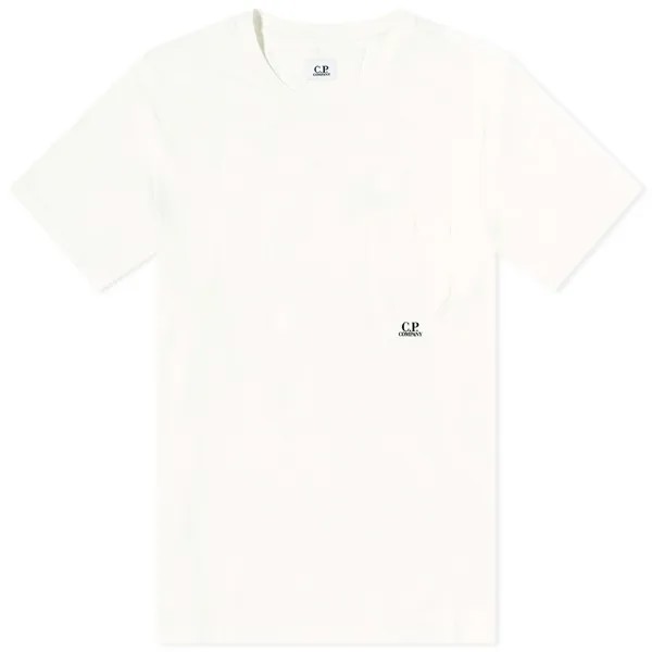 Футболка C.P. Company Pocket Logo T-Shirt, цвет Gauze White