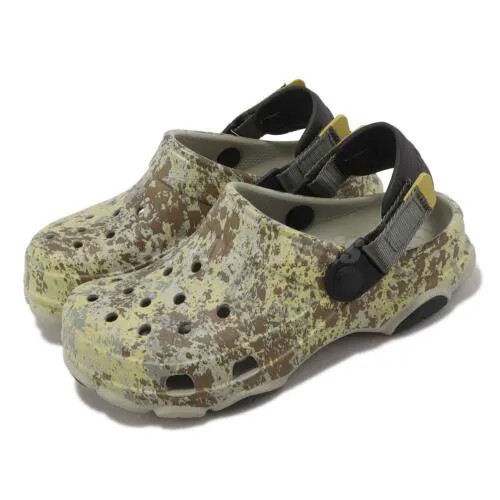 Сандалии Crocs All Terrain Moss Clog K Elephant Multi Kids Preschool 209187-1LN