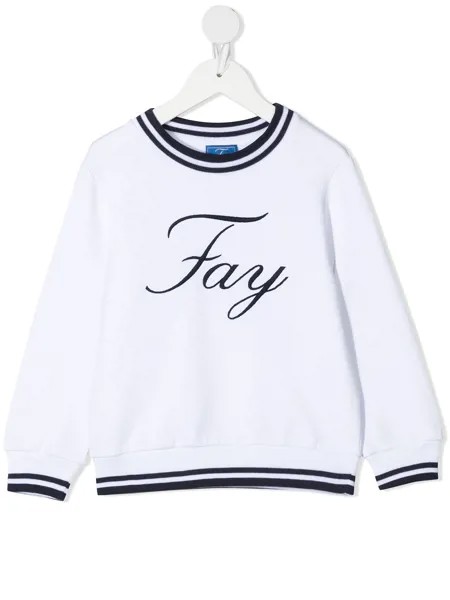 Fay Kids толстовка с логотипом