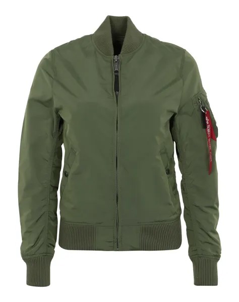Межсезонная куртка Alpha Industries MA-1 TT WMN, оливковый
