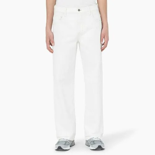 Джинсы широкие Dickies, размер 30/32, белый