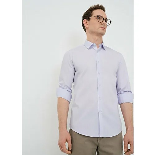 Рубашка O'STIN, размер 50-52, фиолетовый