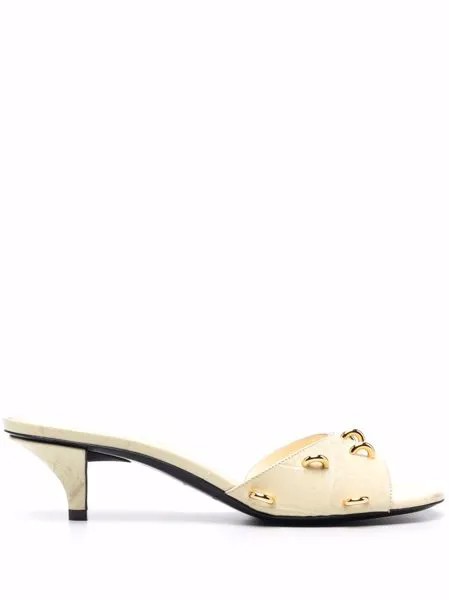 Givenchy 60mm ring-embellished mules
