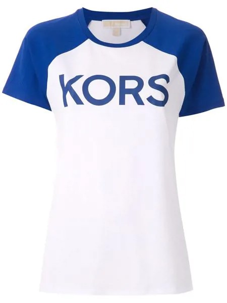 Michael Michael Kors футболка Baseball с логотипом