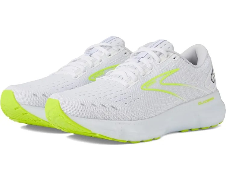 Кроссовки Brooks Glycerin 20, цвет White/Nightlife