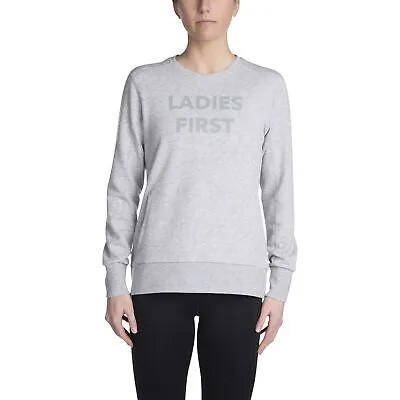 Keds Women Ladies First Sweatshirt Heather Grey L Apparel