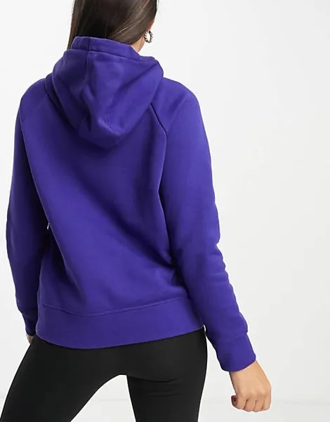 Темно-синяя флисовая худи Under Armour Rival HB