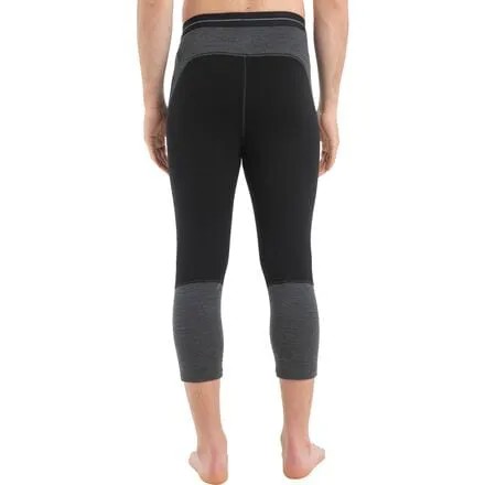Брюки без ног Merino 260 ZoneKnit мужские Icebreaker, цвет Black/Jet Heather/CB