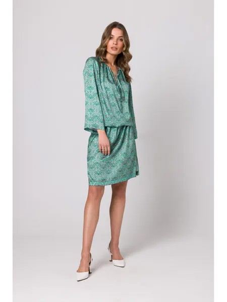 Дневное платье regular fit Stylove, зеленый