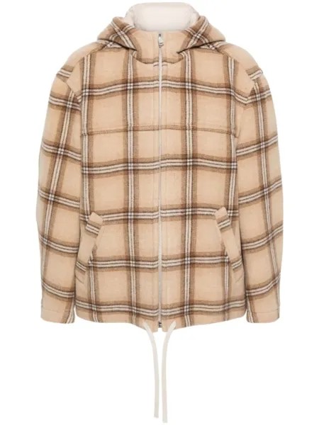 Пальто Kurt в клетку MARANT, коричневый