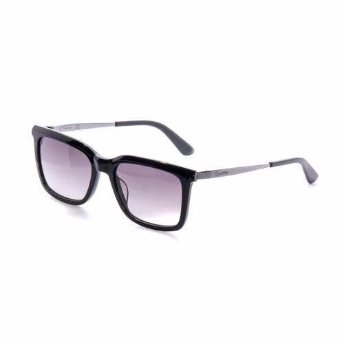 Солнцезащитные очки CALVIN KLEIN, черный, коричневый