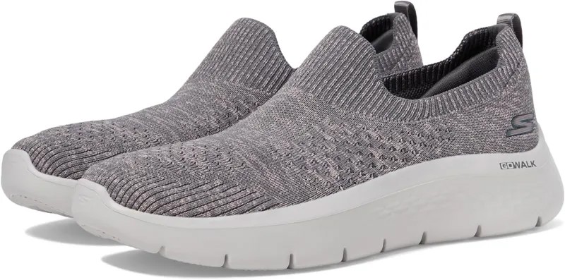Кроссовки Go Walk Flex - Sky Breeze Casual Slip-On Walking Sneaker SKECHERS Performance, цвет Charcoal/Pink
