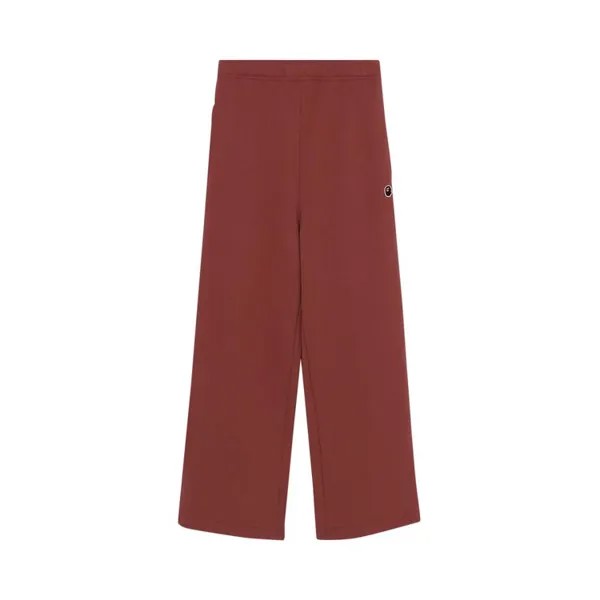 Спортивные брюки BAPE Ape Head One Point Wide Sweatpants, розовый