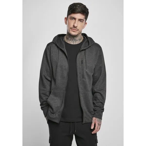 Толстовка Southpole Taped Fleece Full Zip, коричневый