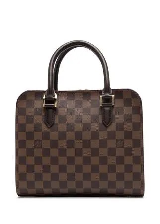 Louis Vuitton сумка Damier Ebène Triana 2000-х годов