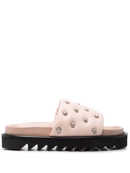 Toga Pulla studded leather slides