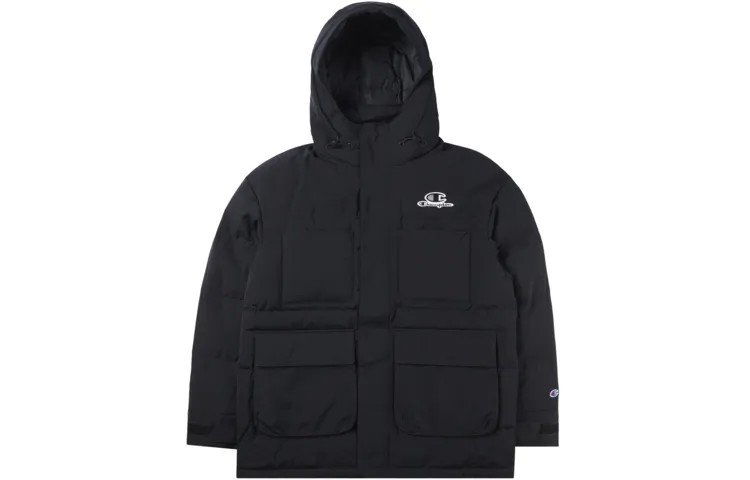 Пуховик унисекс Champion, цвет Black
