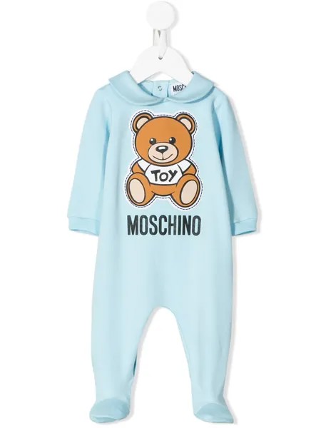 Moschino Kids пижама с принтом Teddy Bear