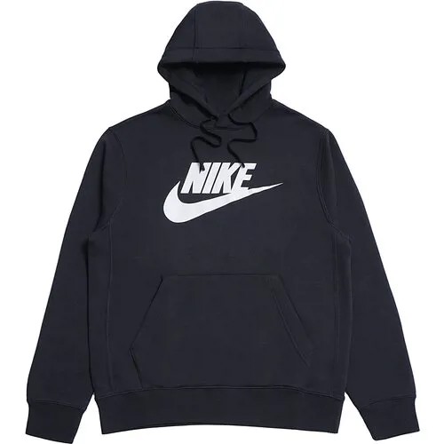 Худи NIKE NSW CLUB FLEECE HOODIE, размер L, , черный