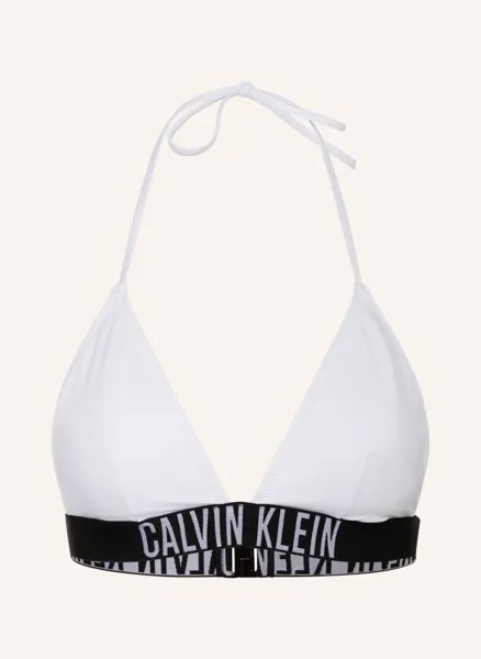 Топ бикини Calvin Klein Triangel INTENSE POWER, белый