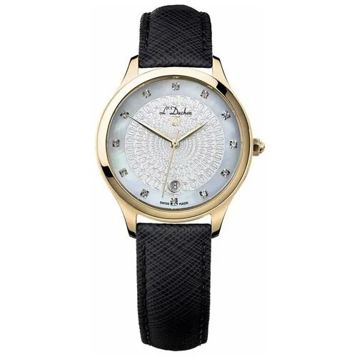 Наручные часы L'Duchen Grace 60859, голубой, черный