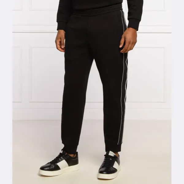 Спортивные брюки стандартного кроя Emporio Armani, черный