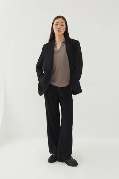 Лонгслив женский ZARINA 1328515416 коричневый 48 RU
