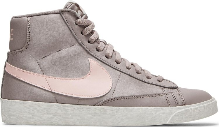 Кроссовки Nike Wmns Blazer Mid Premium 'Pumice Echo Pink', серый