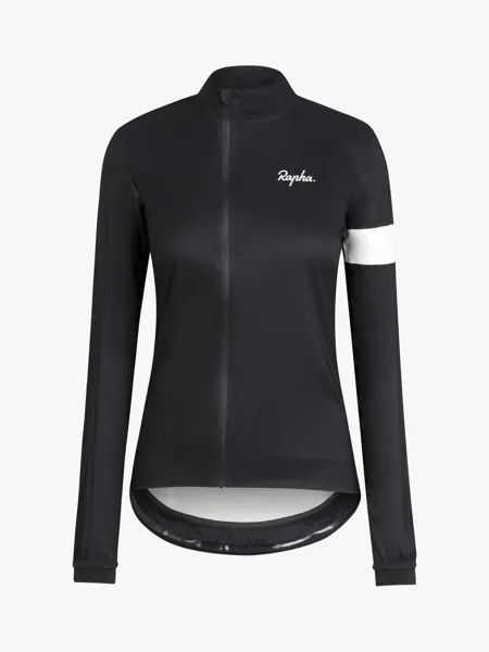 Женская водонепроницаемая велосипедная куртка Rapha Core Rain II, черная