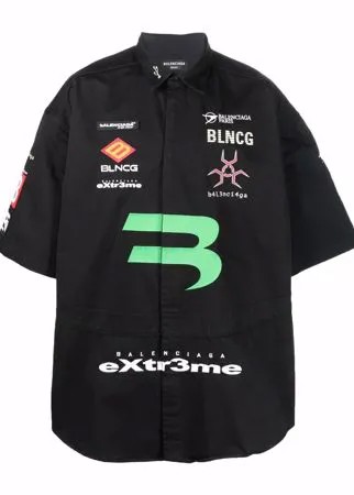 Balenciaga рубашка Gamer с короткими рукавами