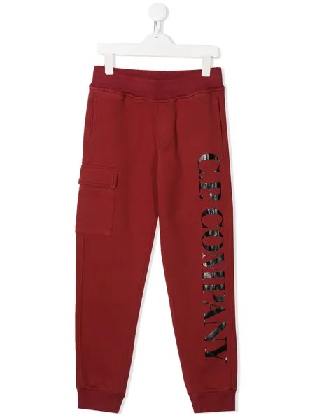 C.P. Company Kids спортивные брюки с логотипом
