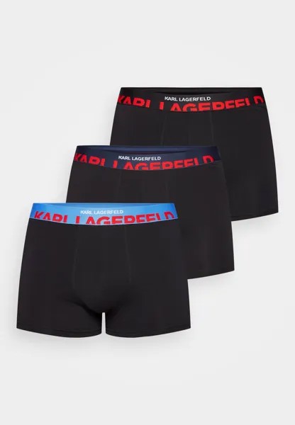 Трусы Double Logo Trunk 3 Pack KARL LAGERFELD, мультиколор
