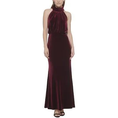 Женское бархатное длинное вечернее платье Eliza J Petites BHFO 3252