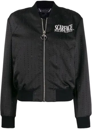 Philipp Plein куртка-бомбер Scarface