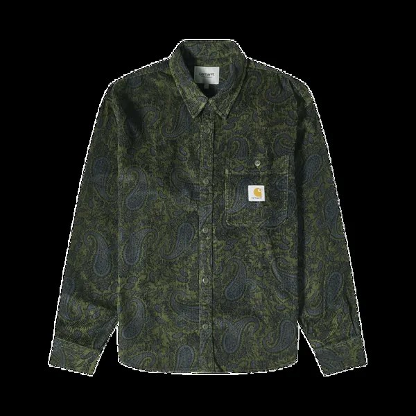 Рубашка Carhartt WIP Flint 'Plant', зеленый