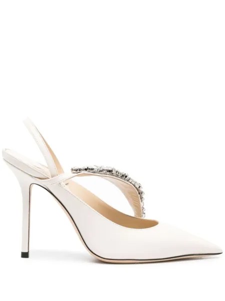 Jimmy Choo туфли Flos 100, белый