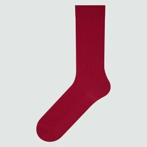 Носки Uniqlo, размер 26, бордовый