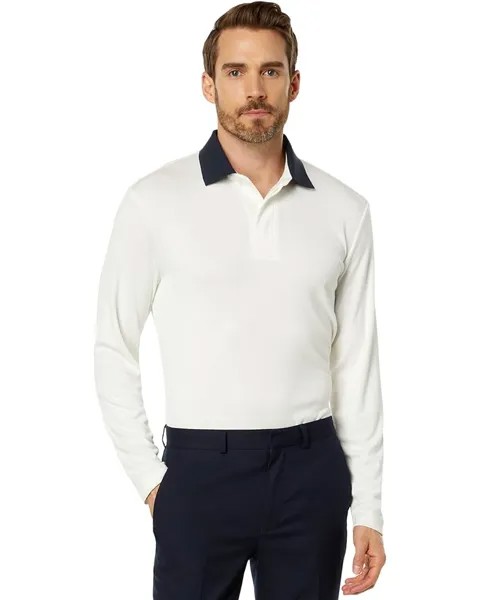 Поло Theory Kayser Long Sleeve Anemo, слоновая кость